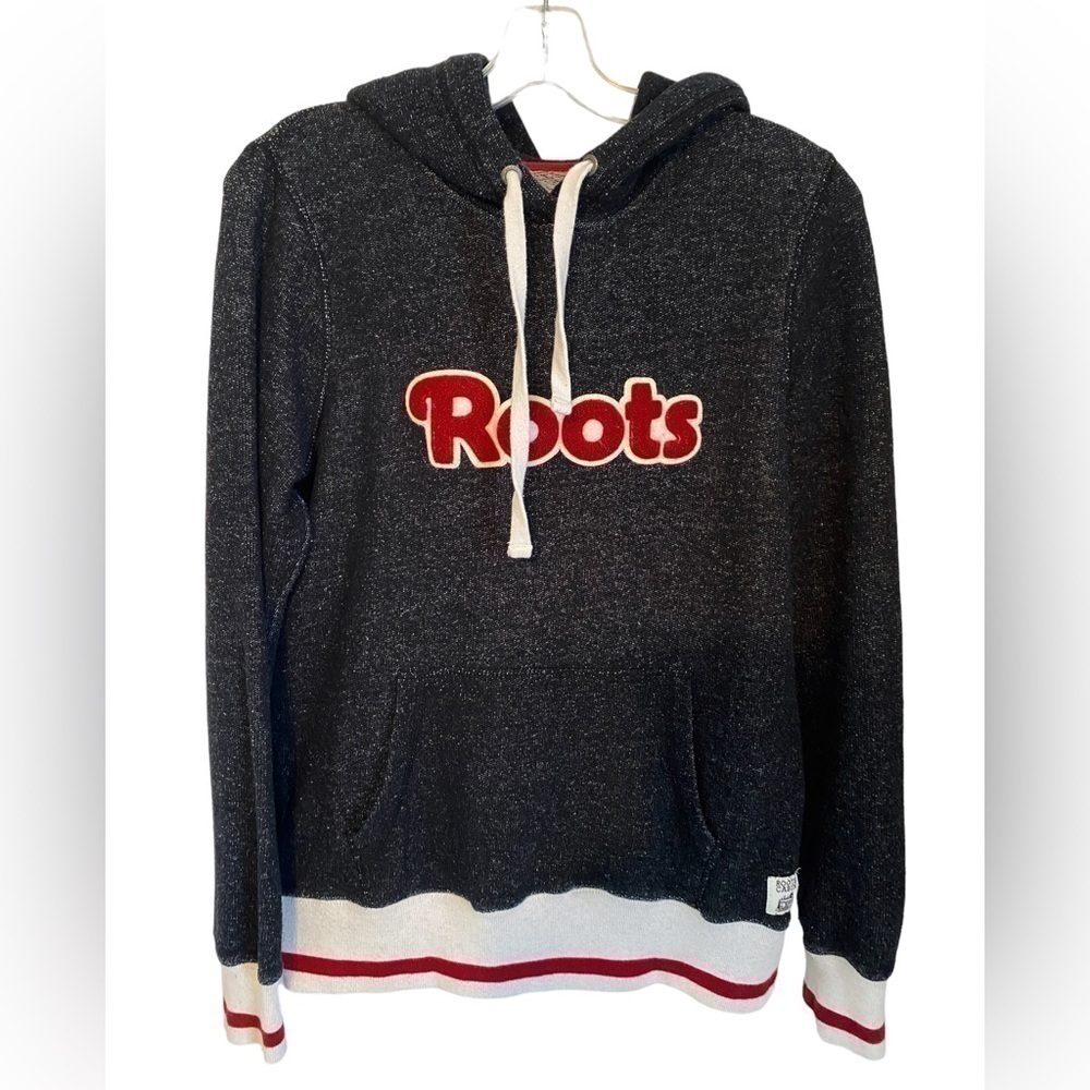 Roots  Black Pepper Kanga Hoodie Adult XSM